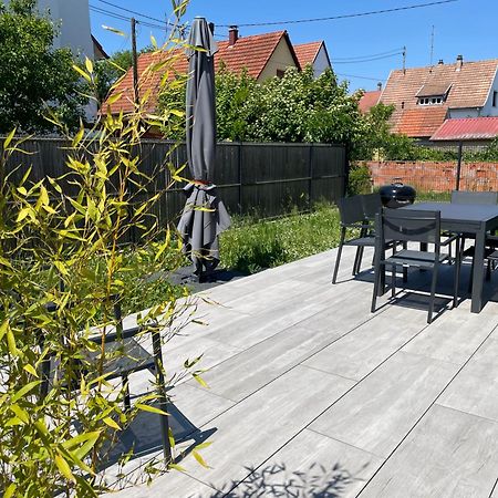 Maison Spacieuse Proche Strasbourg Ostwald Exteriör bild