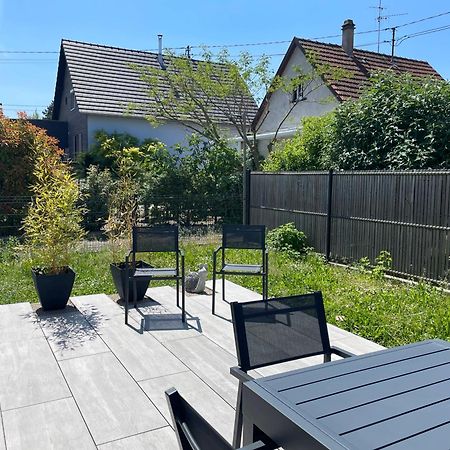 Maison Spacieuse Proche Strasbourg Ostwald Exteriör bild