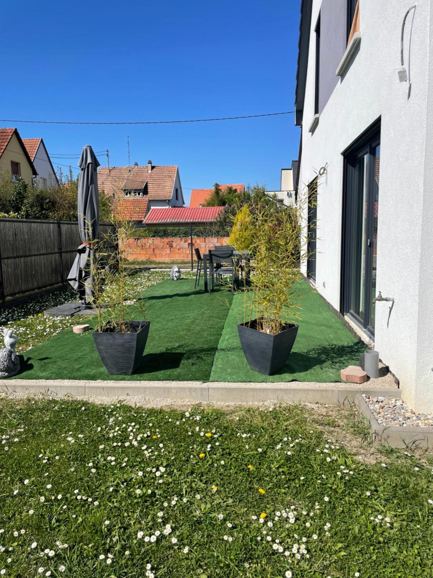 Maison Spacieuse Proche Strasbourg Ostwald Exteriör bild