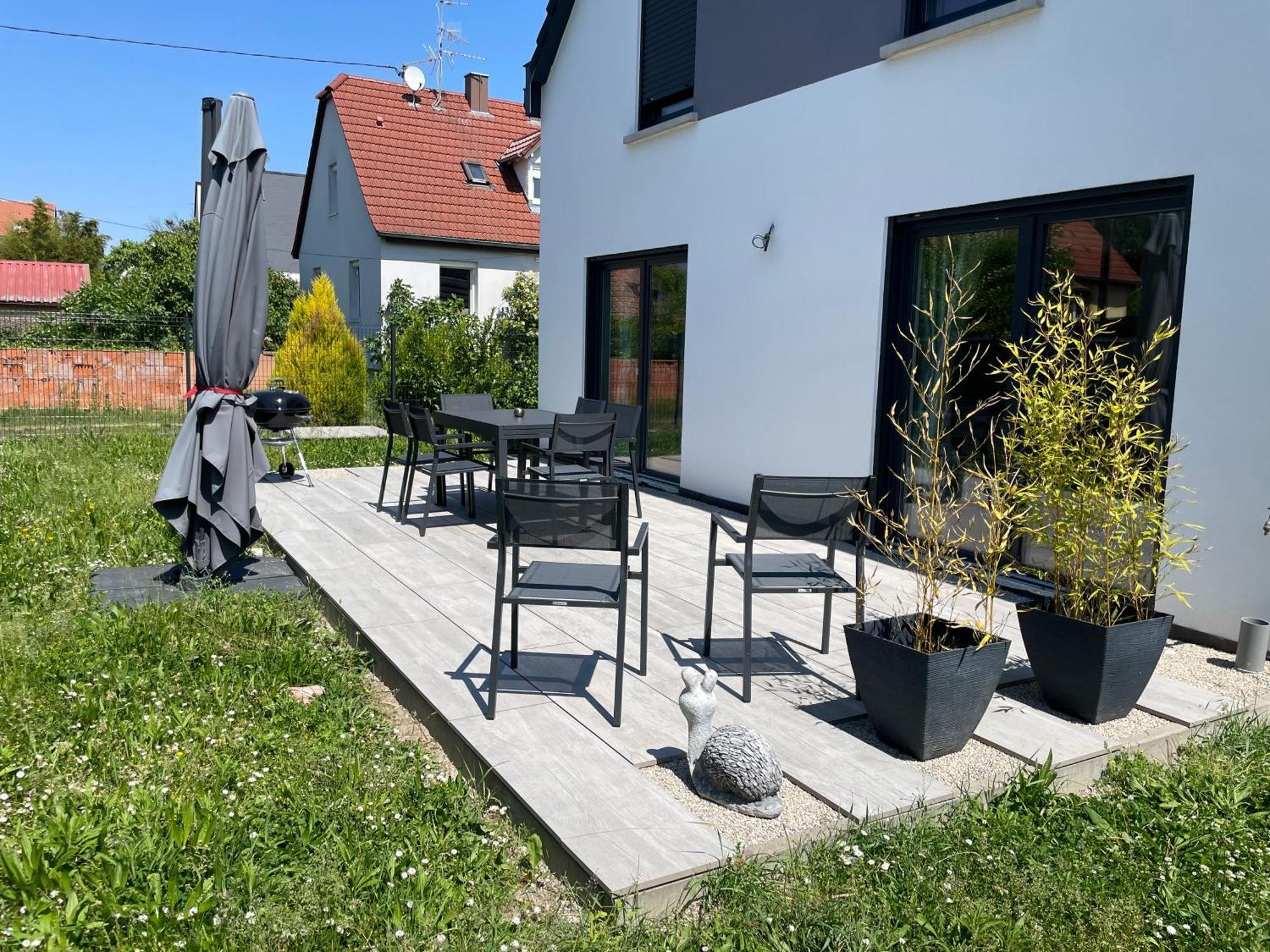 Maison Spacieuse Proche Strasbourg Ostwald Exteriör bild